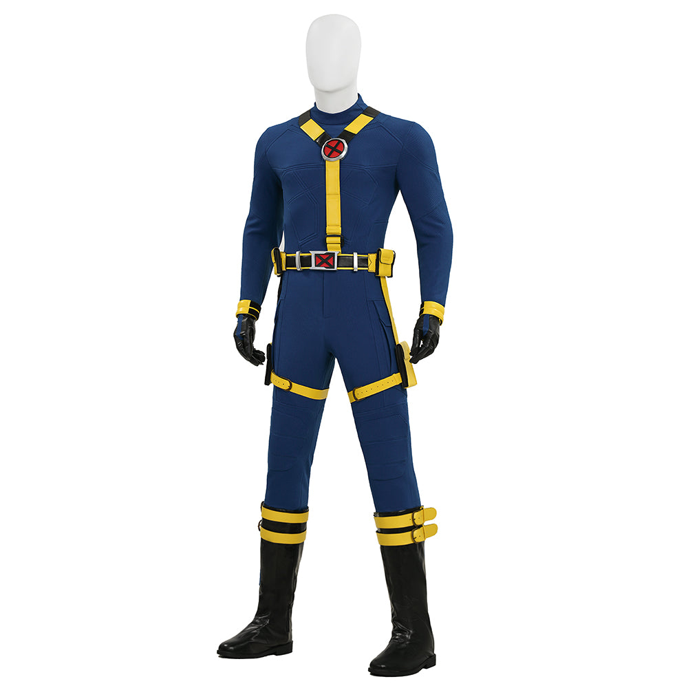 Avengers Doomsday Cyclops Scott Summers Cosplay Costume Halloween Suit Accosplay