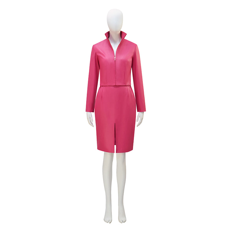 Legally Blonde Elle Woods Cosplay Costume Pink Dress Halloween Outfit ACcosplay