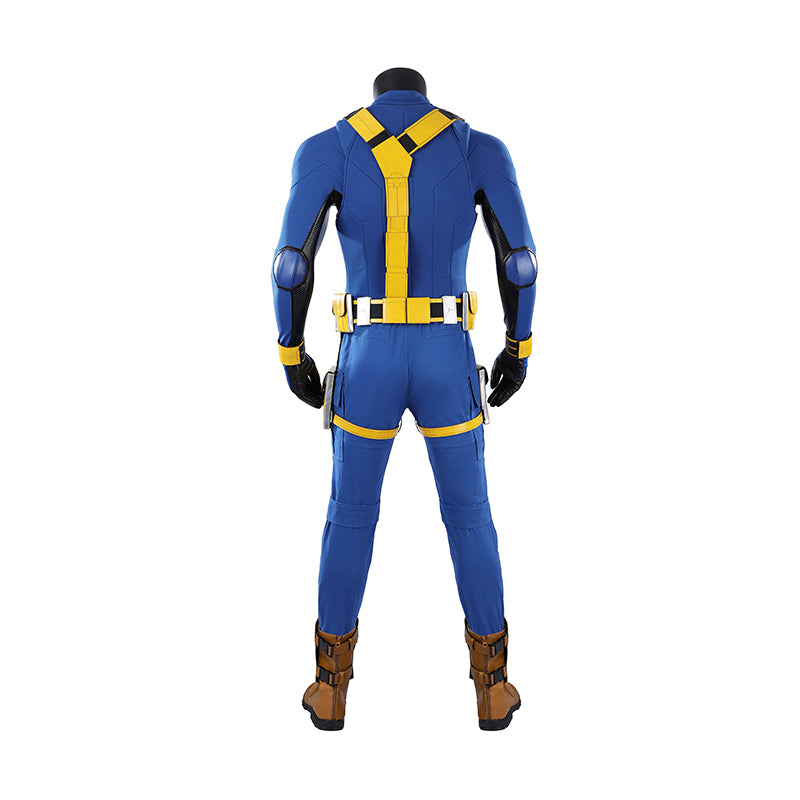 Avengers Doomsday Cyclops Scott Cosplay Costume Halloween Party Suit Accosplay