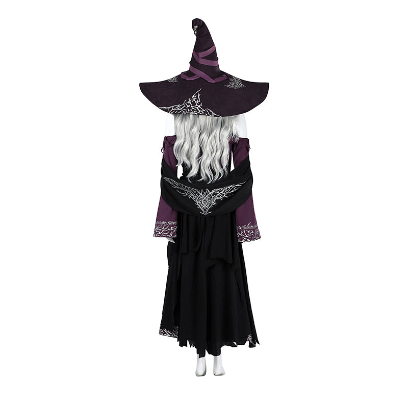 Deluxe Elden Ring Nightreign Recluse Cosplay Costume Purple Suit Halloween ACcosplay