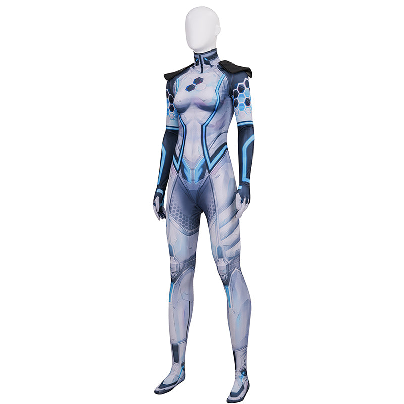 Marvel Rivals Sue Invisible Woman FF Future Foundation Cosplay Costume Jumpsuit ACcosplay