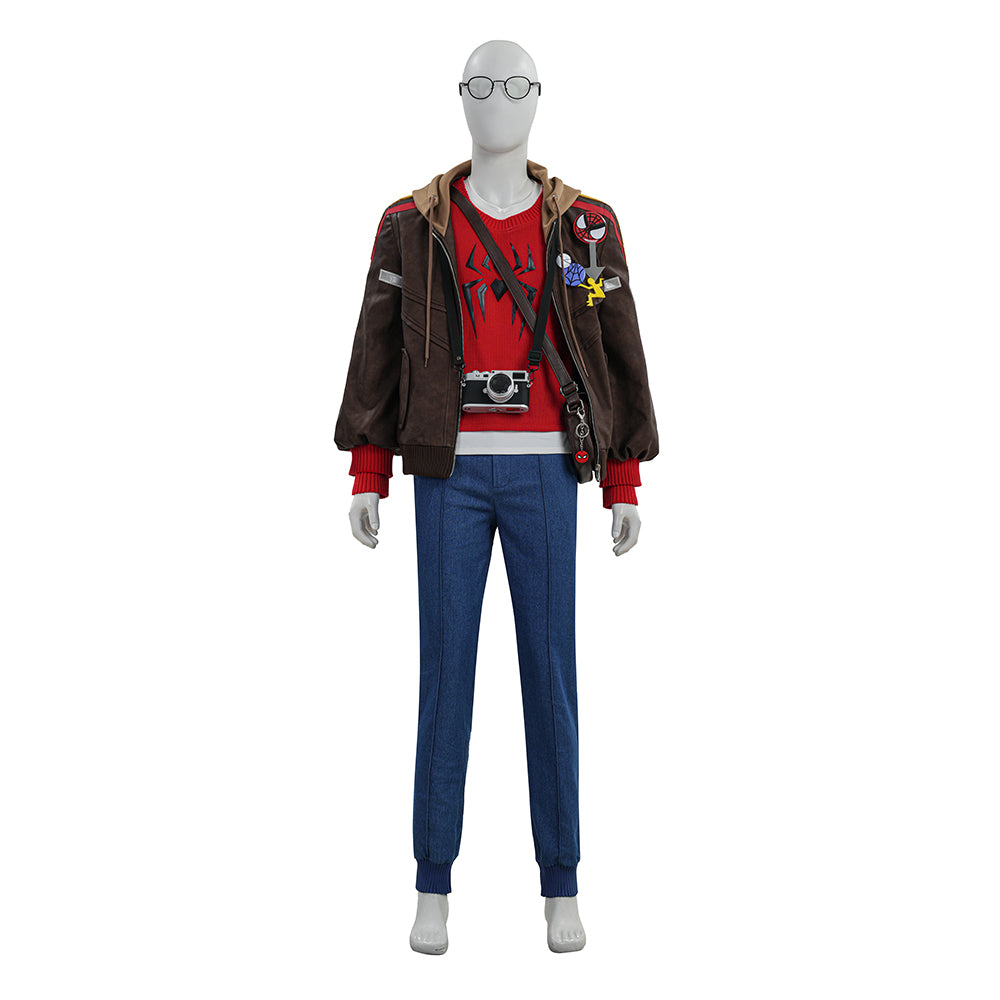 Marvel Rivals Spider-Man Peter Parker Cosplay Costume The Photographer Skin Outfit ACcosplay
