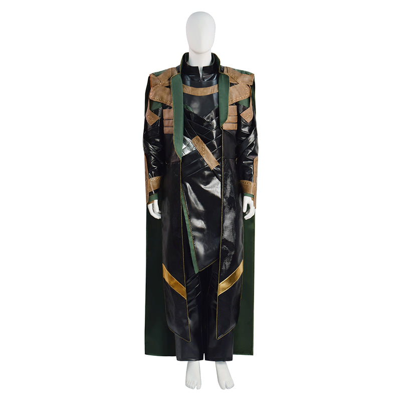 Loki Season 1 Loki Cosplay Costume Marvel Loki 2021 Costume Battle Armor Outfit With Cloak