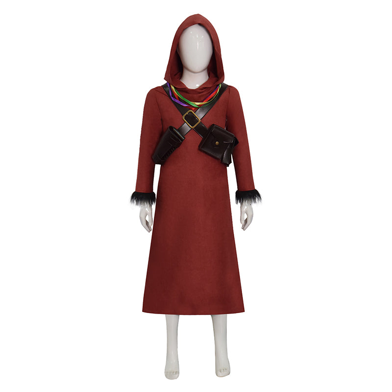 Star Wars The Mandalorian Jawa Cosplay Costume Kids Cape Outfit Halloween Party Suit