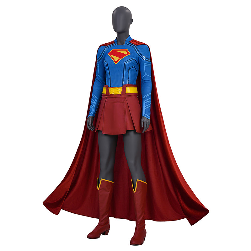2025 Superhero Legacy Girl of Steel Supergirl Cosplay Costume Halloween Suit ACcosplay