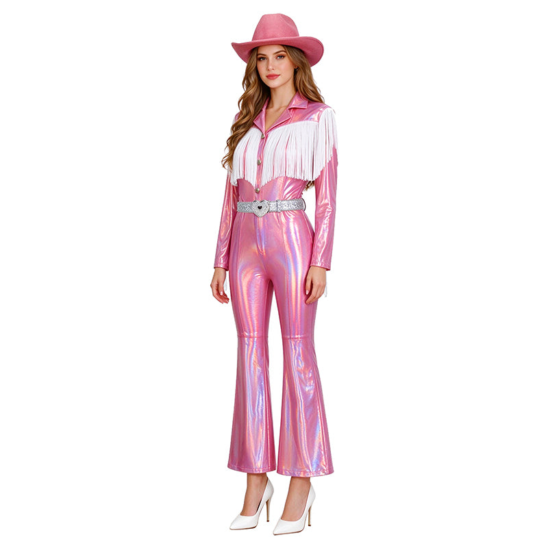 Dolly Parton Cosplay Costume Country Singer Pink Halloween Outfit ACcosplay