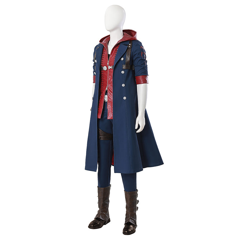 Devil May Cry 4: Nero Cosplay Costume Halloween Outfit Full Set ACcosplay