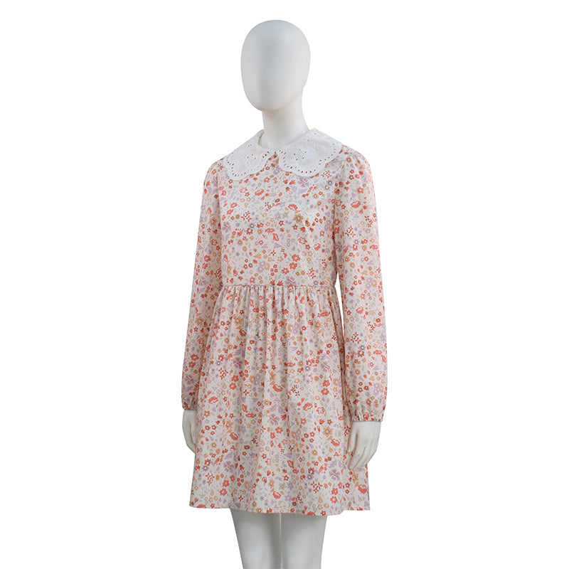 Return To Silent Hill Laura Cosplay Costume Floral Dress Woman Suit ACcosplay