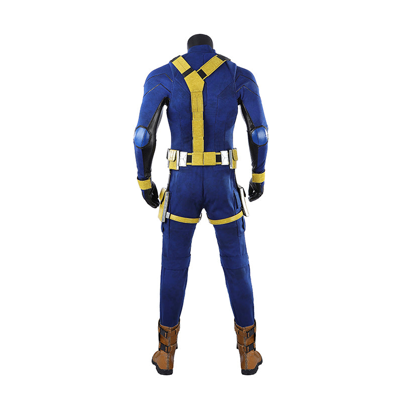 Avengers Doomsday Cyclops Scott Cosplay Costume Halloween Party Suit Accosplay