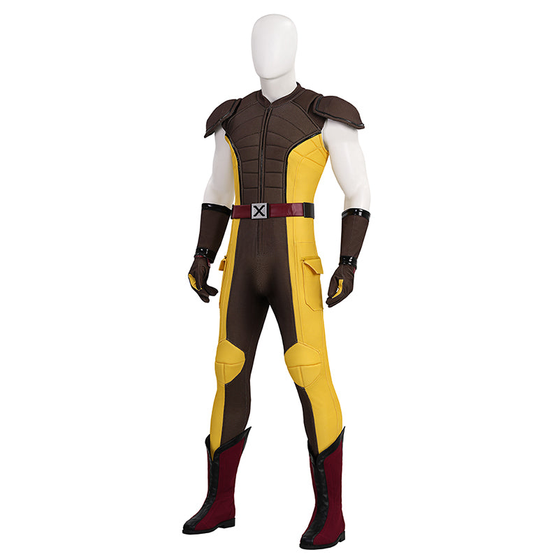 Deadpool 3 Wolverine Cosplay Costume Brown Halloween Outfit ACcosplay