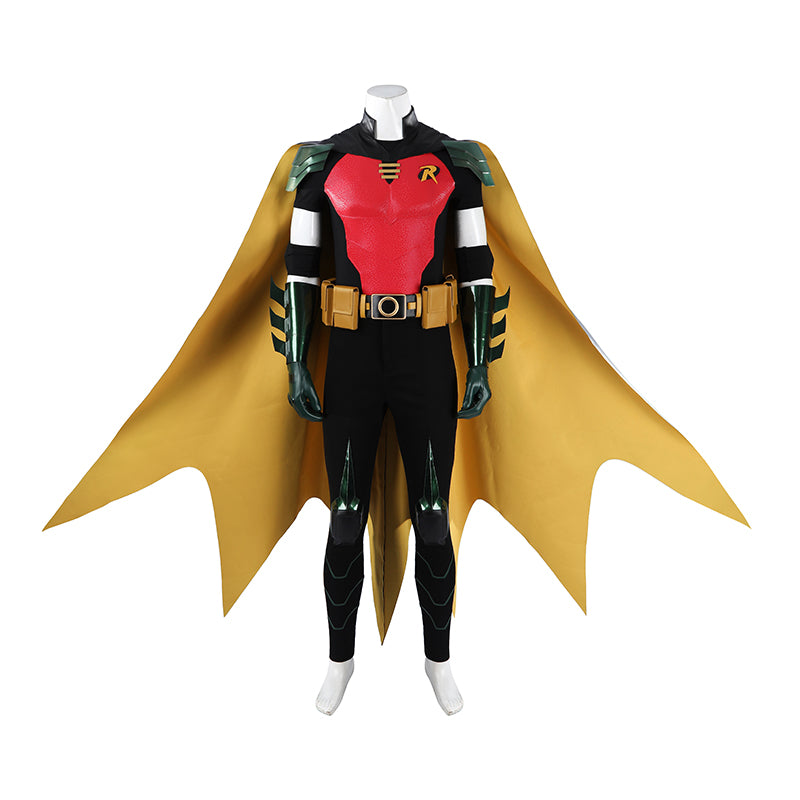 Tim Drake Red Robin Cosplay Costume Full Set Men Robin Superhero Outfit ACcosplay