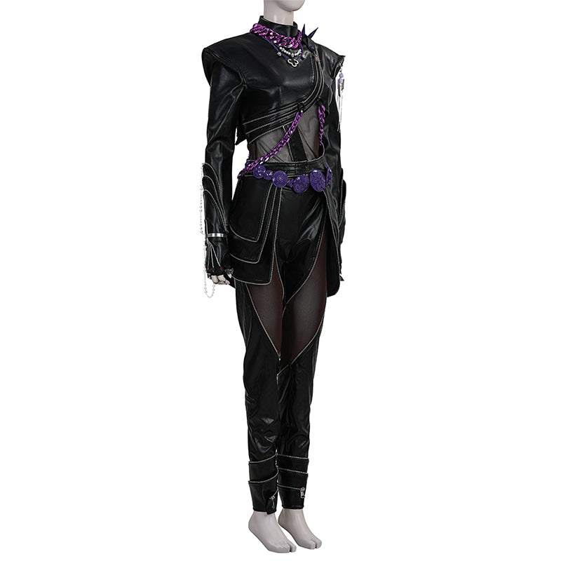 Deluxe Kpop Demon Hunters Rumi Cosplay Costume Combat Halloween Outfit ACcosplay