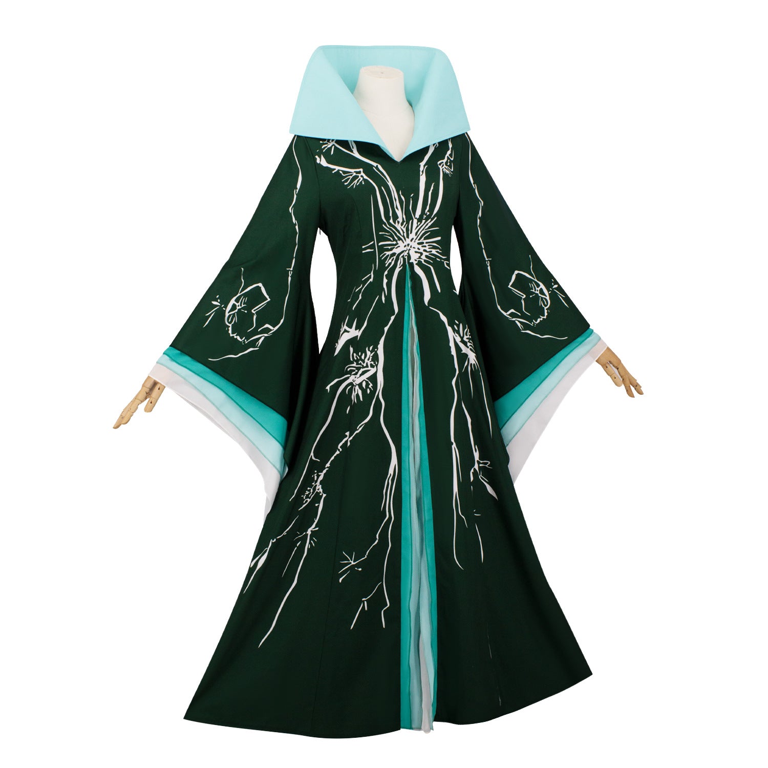 Wicked For Good Madame Morrible Cosplay Costume Halloween Green Outfit ACcosplay