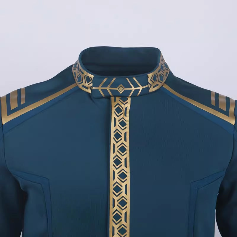 Star Trek: Strange New Worlds Season 3 Spock Cosplay Costume Blue Uniform Halloween Suit ACcosplay