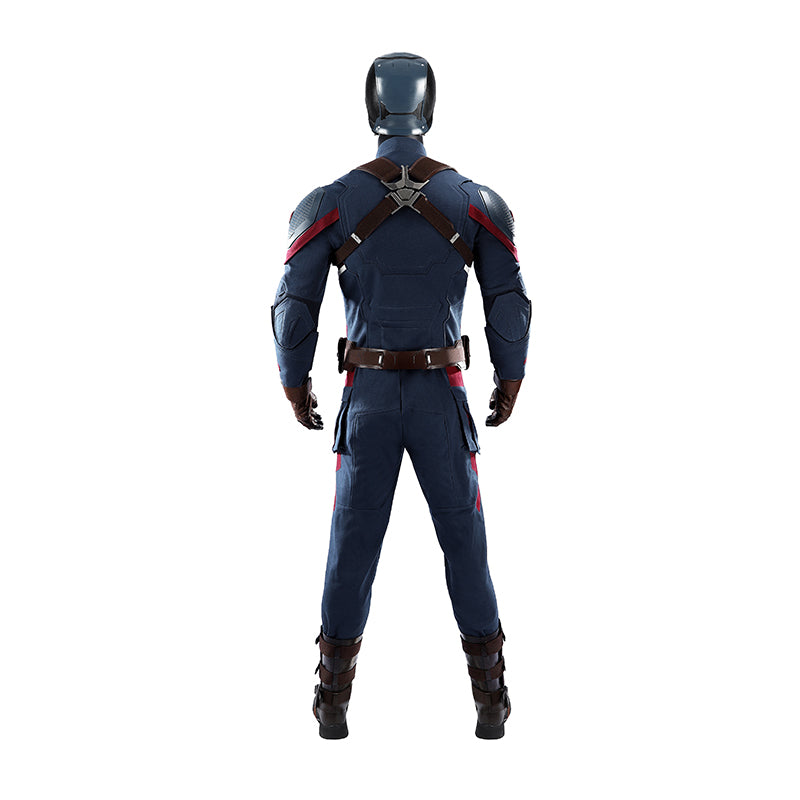 Captain America Cosplay Costume Avengers Endgame Halloween Outfit ACcosplay