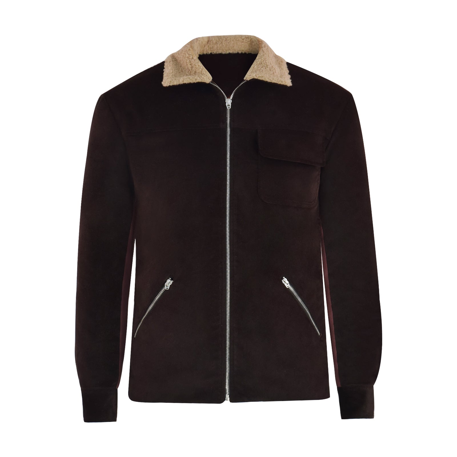 The Walking Dead Rick Grimes Cosplay Costume Flock Fabric Male Jacket ACcosplay