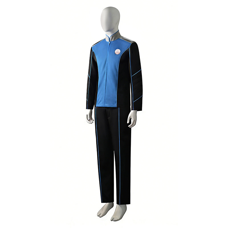 The Orville 4 Cosplay Costume Blue Command Department Male's Uniform ACcosplay