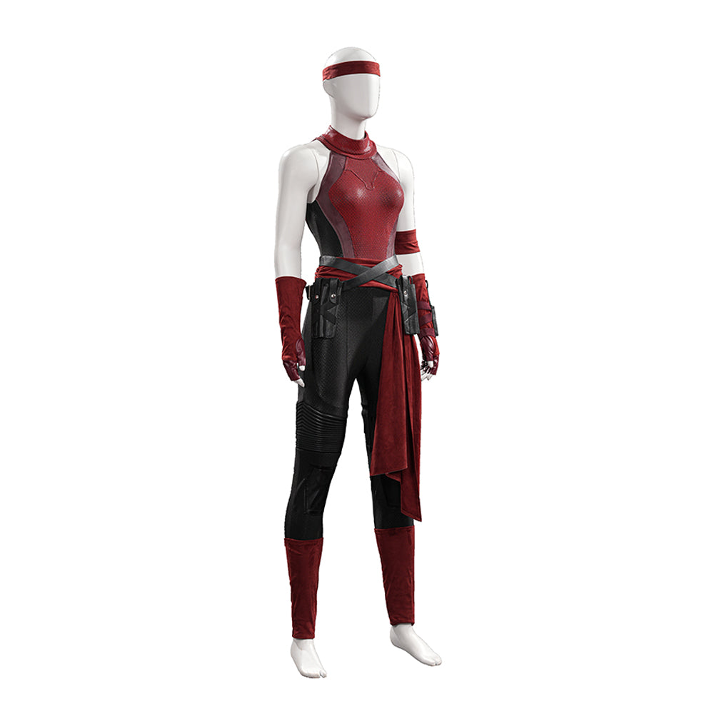 Elektra Cosplay Costume Daredevil Born Again Season 3 Women's Halloween Outfit ACcosplay