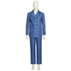 Fifth Doctor Blue Uniform Suit 15th Doctor New Look 60s Cosplay Costume ACcosplay