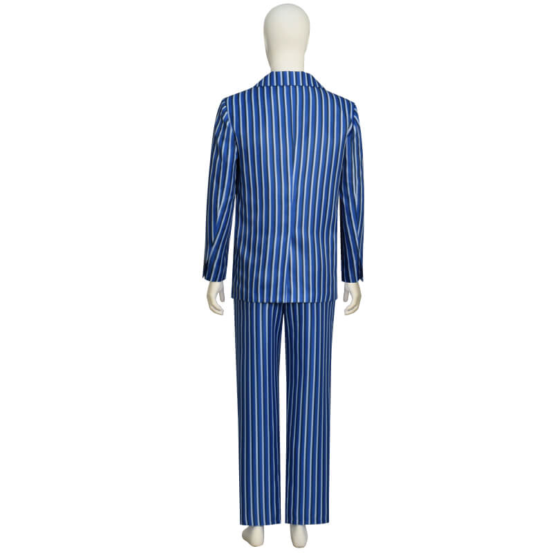 Fifth Doctor Blue Uniform Suit 15th Doctor New Look 60s Cosplay Costume ACcosplay