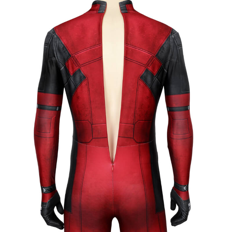 Deadpool 3 Costume Adults Wade Wilson Bodysuit Spandex Deadpool Bodysuit ACcosplay