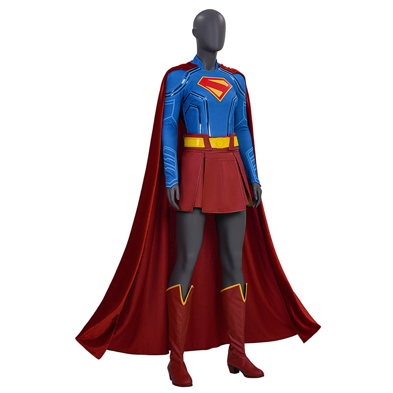 2025 Superhero Legacy Girl of Steel Supergirl Cosplay Costume Halloween Suit ACcosplay