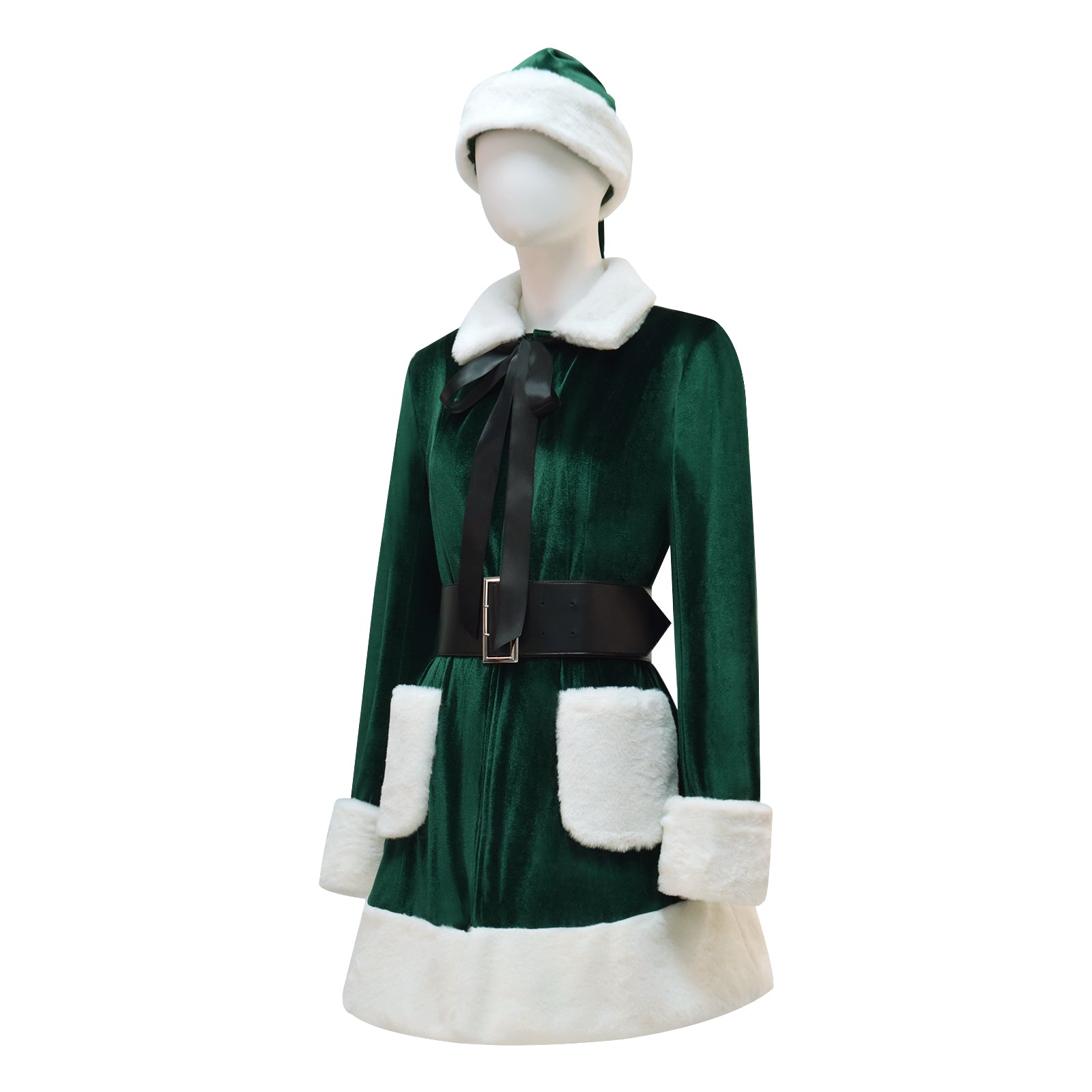 Last Christmas Christmas Green Santa Cosplay Costume Christmas Dress Outfit ACcosplay