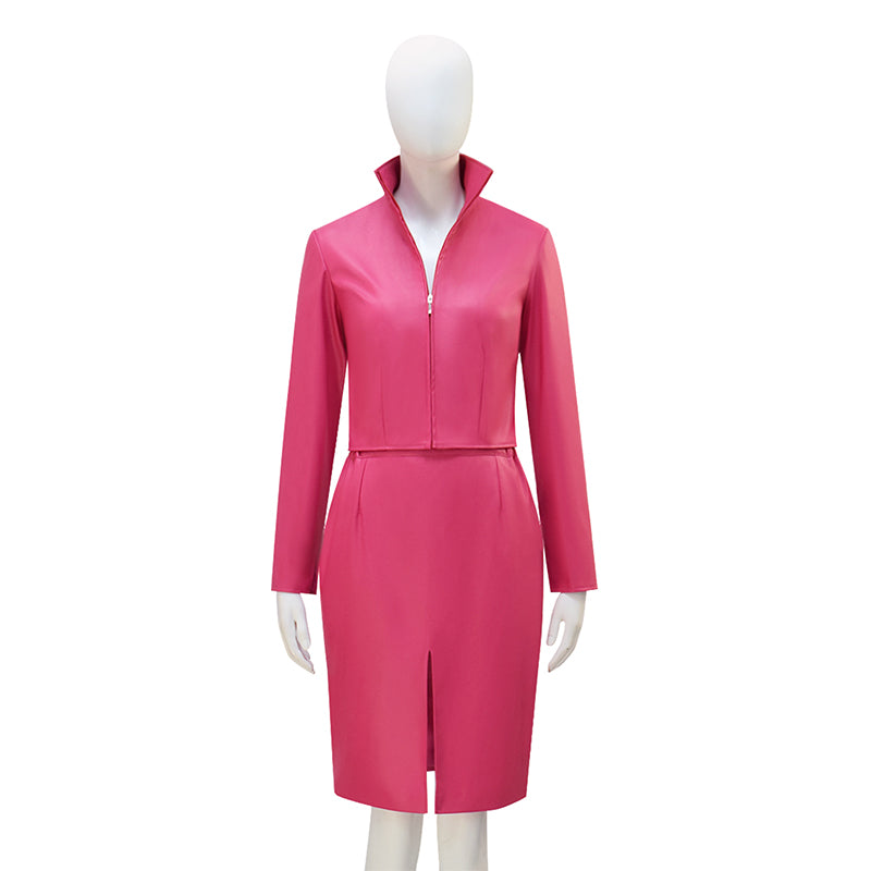Legally Blonde Elle Woods Cosplay Costume Pink Dress Halloween Outfit ACcosplay