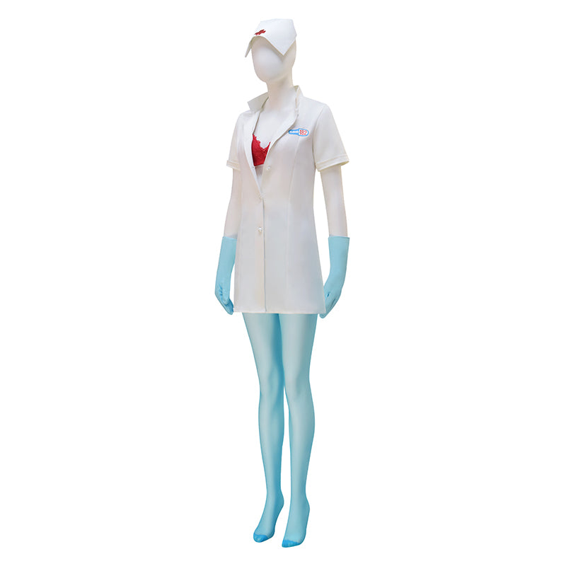 Blink 182 Nurse Cosplay Costume Sexy Womans Suit For Halloween ACcospl ACcosplay Blink 182 Nurse Cosplay Costume Sexy Womans Suit For Halloween ACcospl ACcosplay