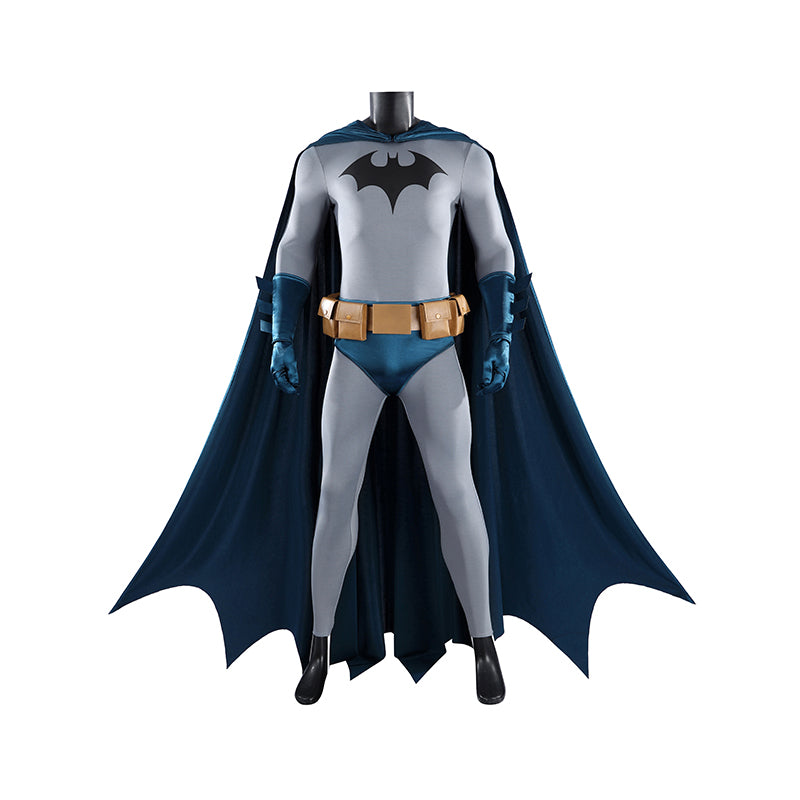Batman: Hush Cosplay Costume Jumpsuit Halloween Outfit With Cape ACcosplay