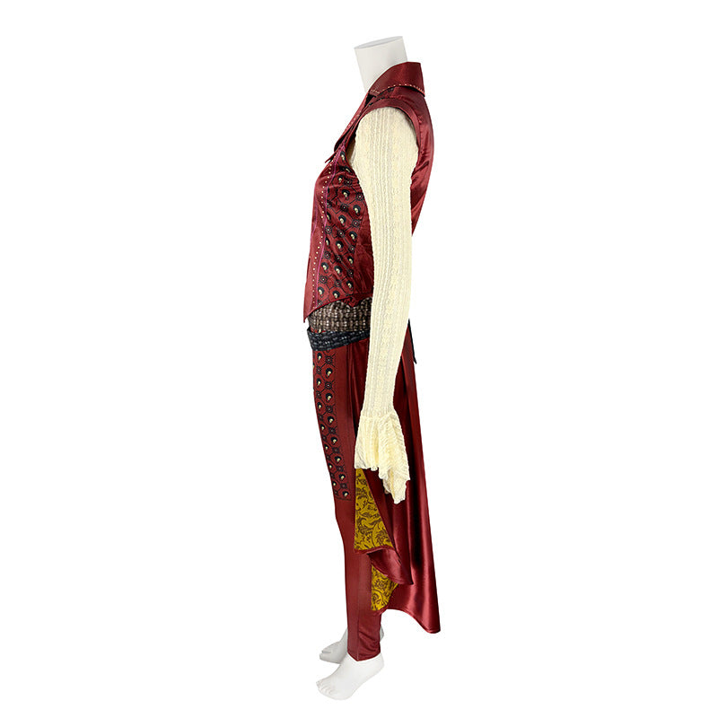 Descendants 5 Dark Wonderland Red Queen Cosplay Costume Red Princess Outfit ACcosplay
