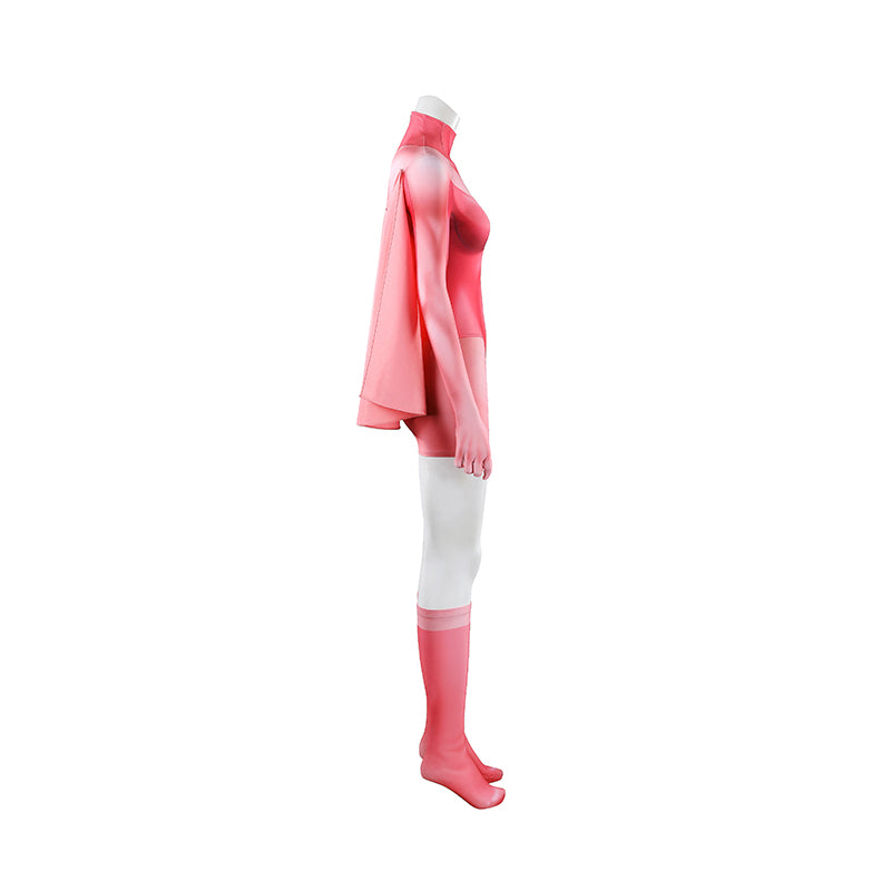 Invincible Season 4 Atom Eve Cosplay Costume Halloween Pink Jumpsuit ACcosplay