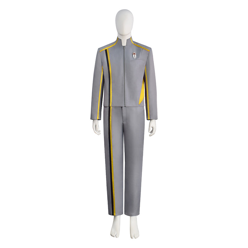 Star Trek: Starfleet Academy Season 1 Cosplay Costume Academy Uniform Male Yellow Suit ACcosplay