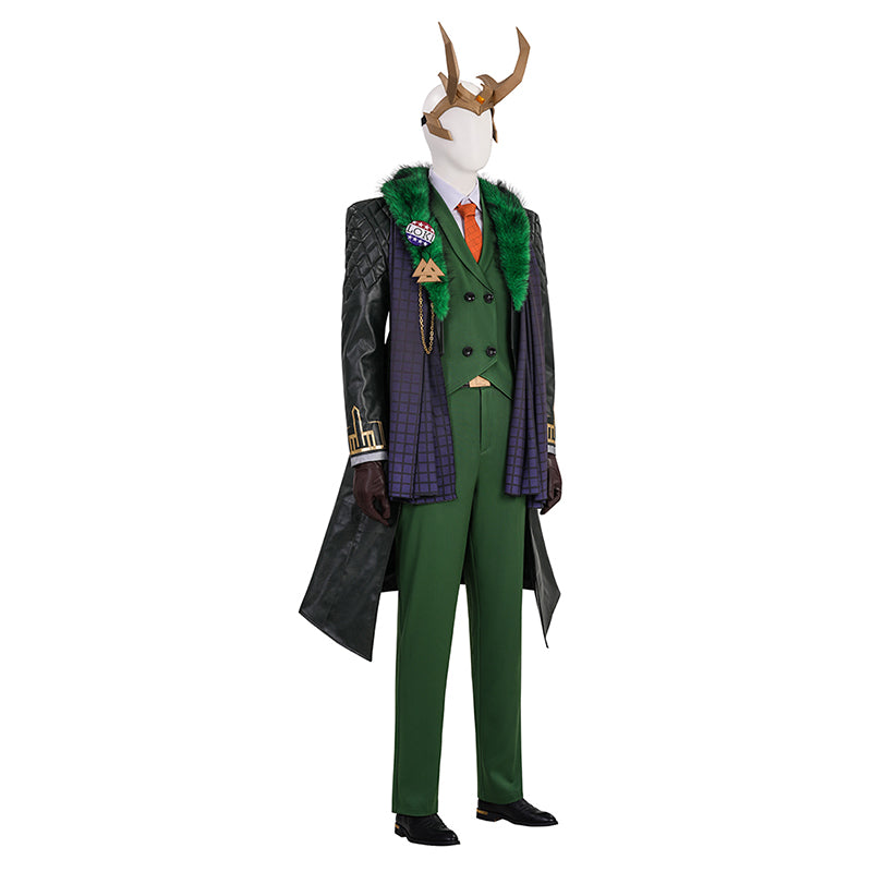 Marvel Rivals Loki Presidential Attire Cosplay Costume Halloween Outfits ACcosplay