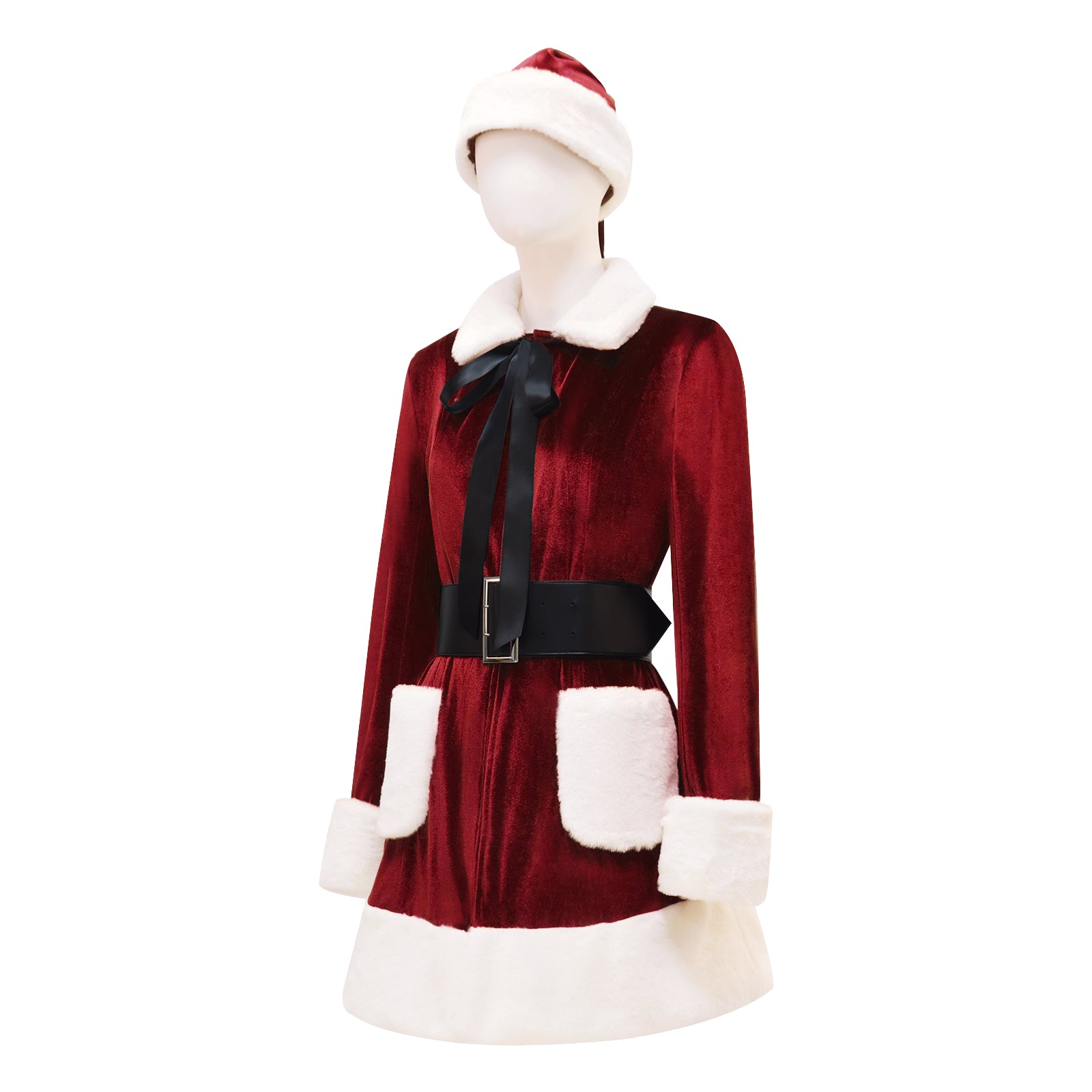 Last Christmas Christmas Red Santa Cosplay Costume Christmas Dress Outfit ACcosplay