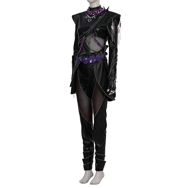 Deluxe Kpop Demon Hunters Rumi Cosplay Costume Combat Halloween Outfit ACcosplay