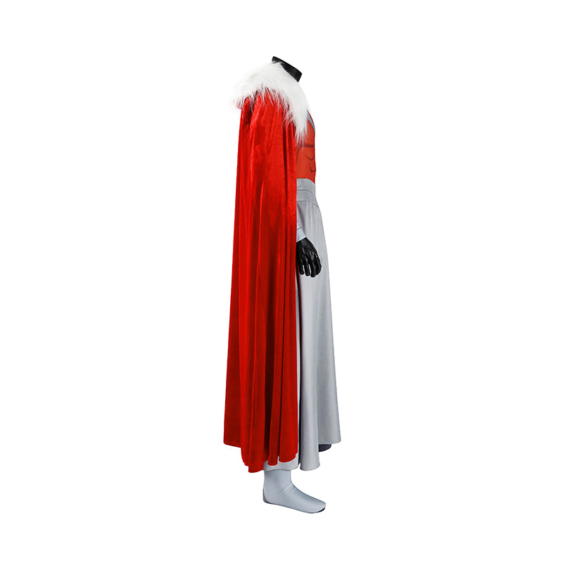 Ver2 Invincible Season 4 Thragg Cosplay Costume Cape With Fur Collar ACcosplay