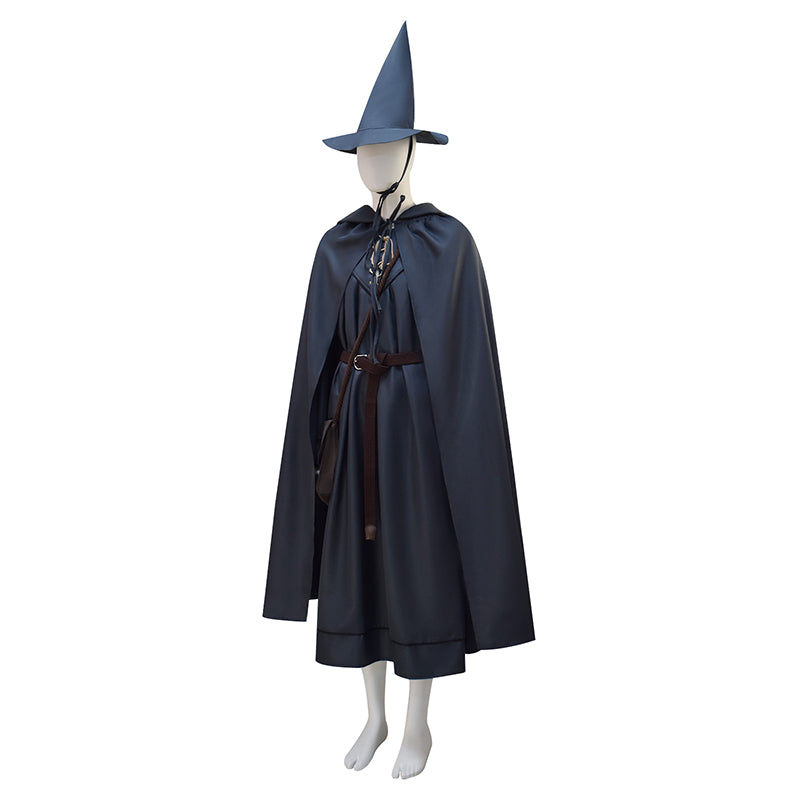 Gandalf Cosplay The Lord of The Rings Gandalf Wizard Costume Halloween Carnival Suit With Wig