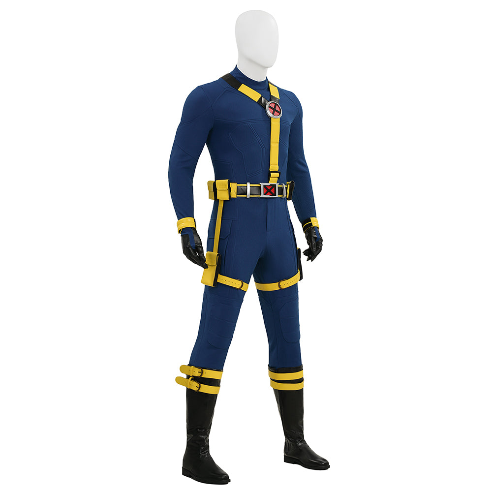 Avengers Doomsday Cyclops Scott Summers Cosplay Costume Halloween Suit Accosplay