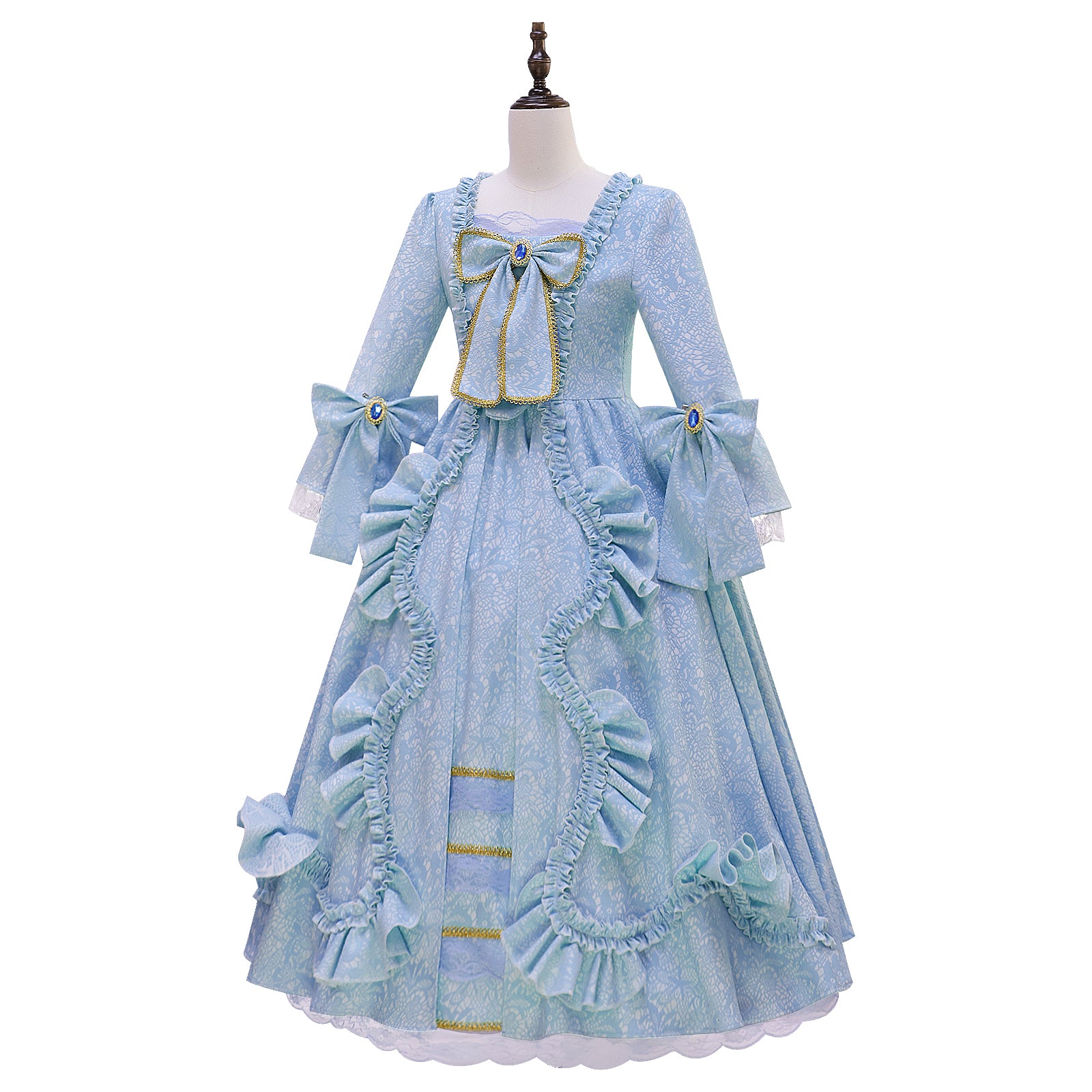 Marie Antoinette Ball Dresses 18th Century Victorian Dress Halloween Outfit ACcosplay