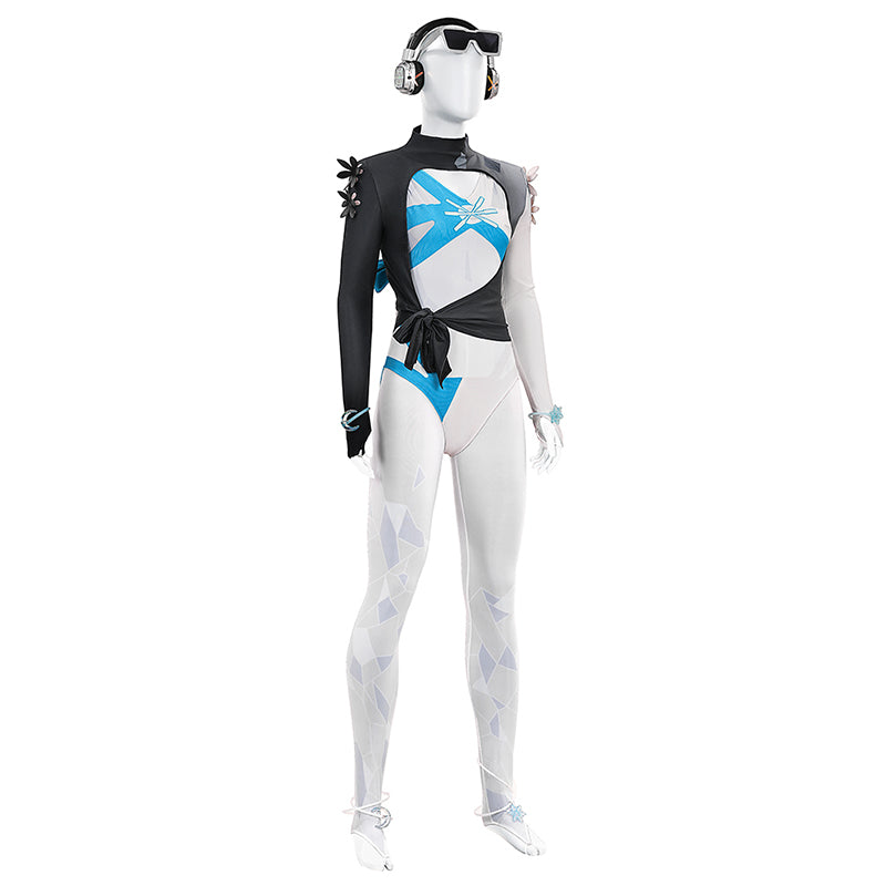 Marvel Rivals Luna Snow Cosplay Costume Summer Costume ACcosplay