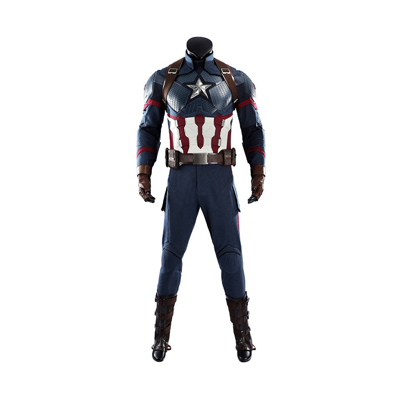 Captain America Cosplay Costume Avengers Endgame Halloween Outfit ACcosplay