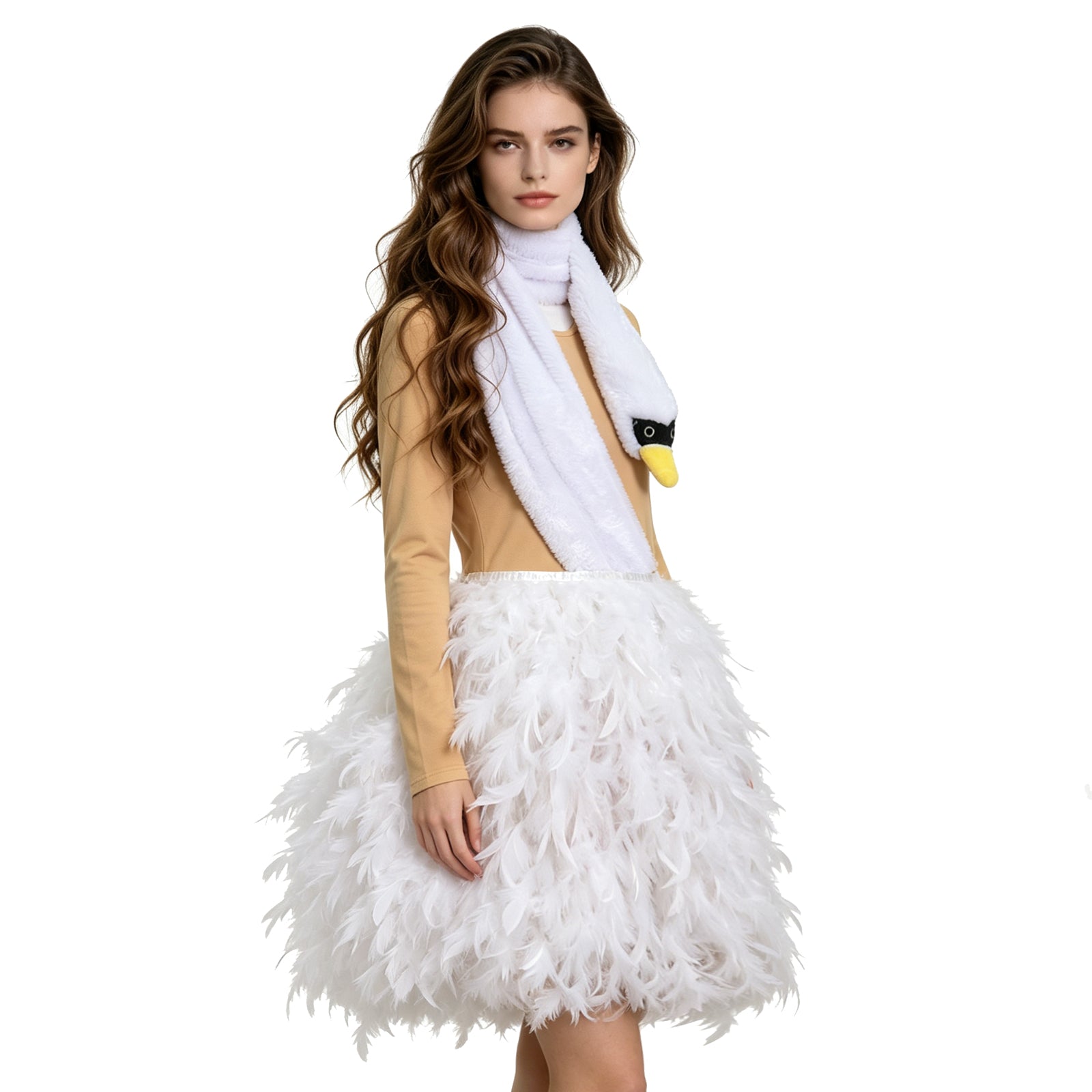 White Chicks White Flamingo Cosplay Costume Halloween Party Suit ACcosplay