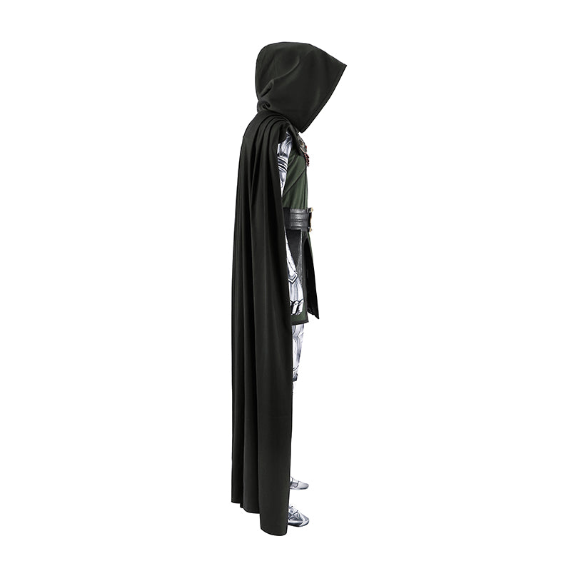 New Avengers 5 Doomsday Doctor Doom Cosplay Costume Halloween Jumpsuit Accosplay