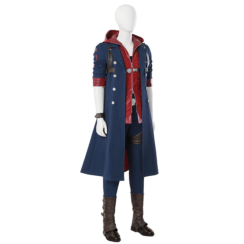 Devil May Cry 4: Nero Cosplay Costume Halloween Outfit Full Set ACcosplay