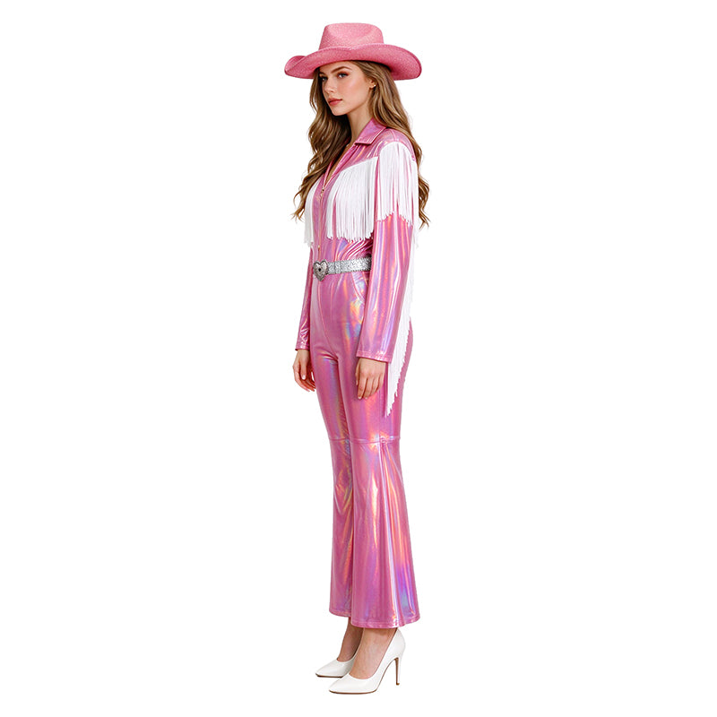 Dolly Parton Cosplay Costume Country Singer Pink Halloween Outfit ACcosplay