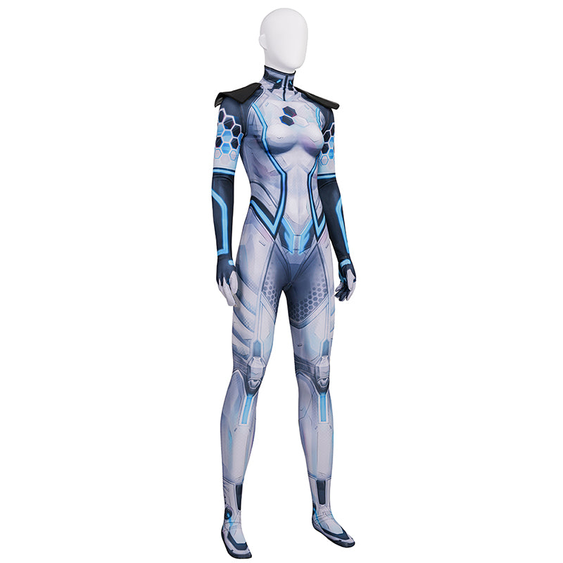 Marvel Rivals Sue Invisible Woman FF Future Foundation Cosplay Costume Jumpsuit ACcosplay