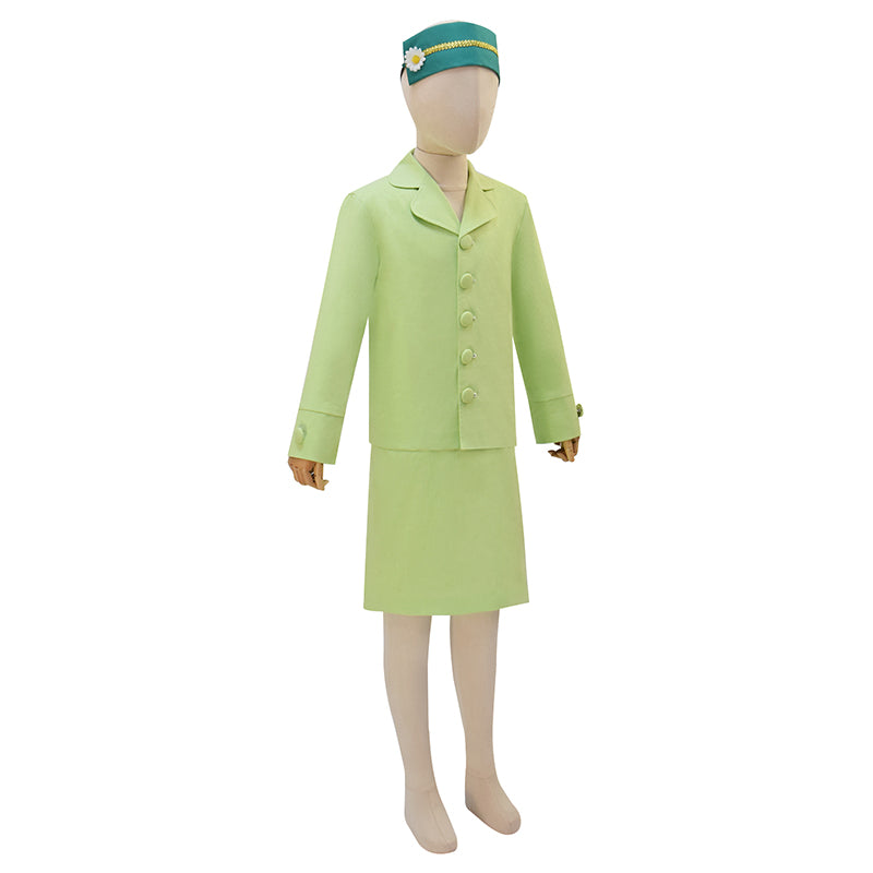 American Historical Figures Rose Park Green Cosplay Costume Halloween Suit ACcosplay