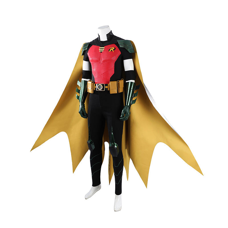 Tim Drake Red Robin Cosplay Costume Full Set Men Robin Superhero Outfit ACcosplay