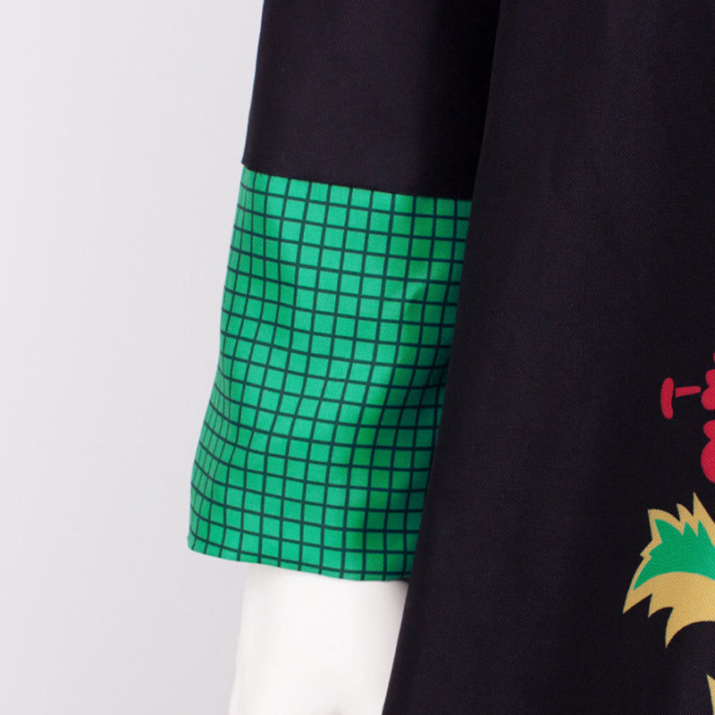 Wicked For Good Wizard Cosplay Costume Men's Green Suit Halloween Suit ACcosplay